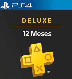 PLAYSTATION PLUS DELUXE 12 MESES – PS4 – MÍDIA DIGITAL